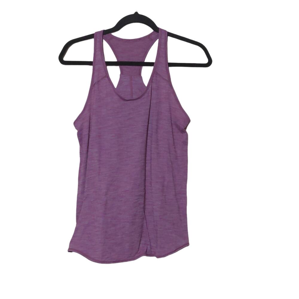 Lululemon Purple Racerback Tank with Gathered Back - Size M (est)